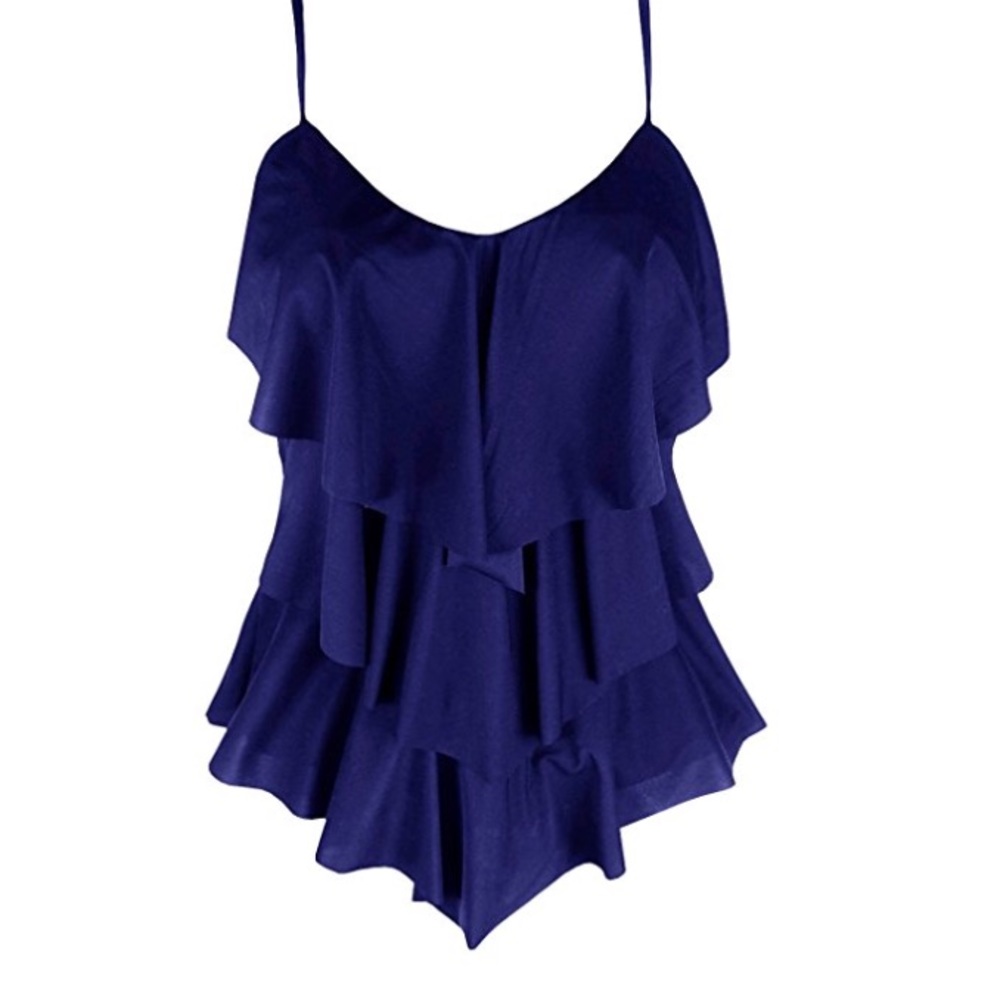 π host pick! NWT Tankini Top bikini bathing suit - Picture 2 of 6